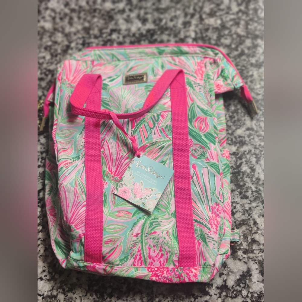 Lilly Pulitzer Backpack Cooler